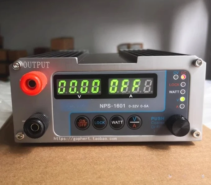 

​​NPS-1600 Lab DC Power Supply, 16V 10A Adjustable Switch Mode with Lock Function for Aeromodelling & DIY​​