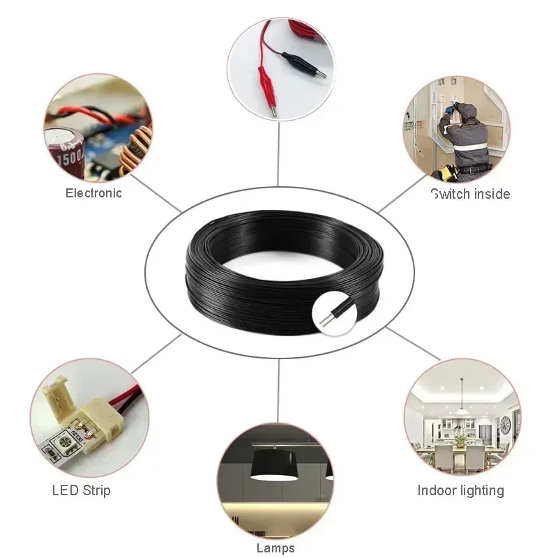 3 4 Pin Flexible Hookup Wire 12V 24V LED Extension Wire for LED Strips WS2812B WS2811 Dream RGB Color 3528 5050 Tape Lighting