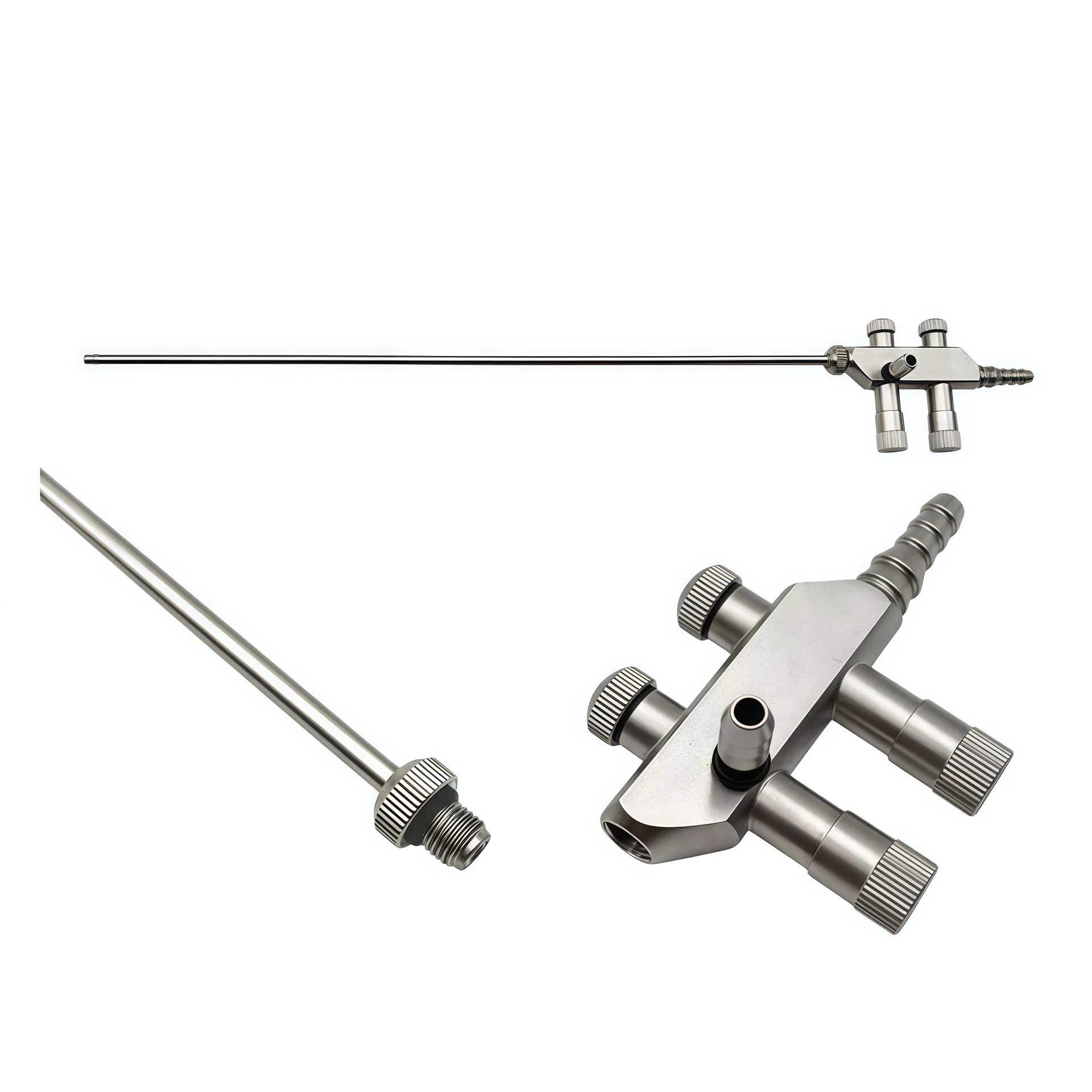 Laparoscopic Three‑Way Irrigation‑Suction Device, Hand‑Push Press Type Accessories