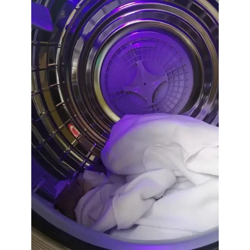 D kg Fully Automatic Dry Portle Cloth Dryer and Washer With Blue Sterilization RV Use