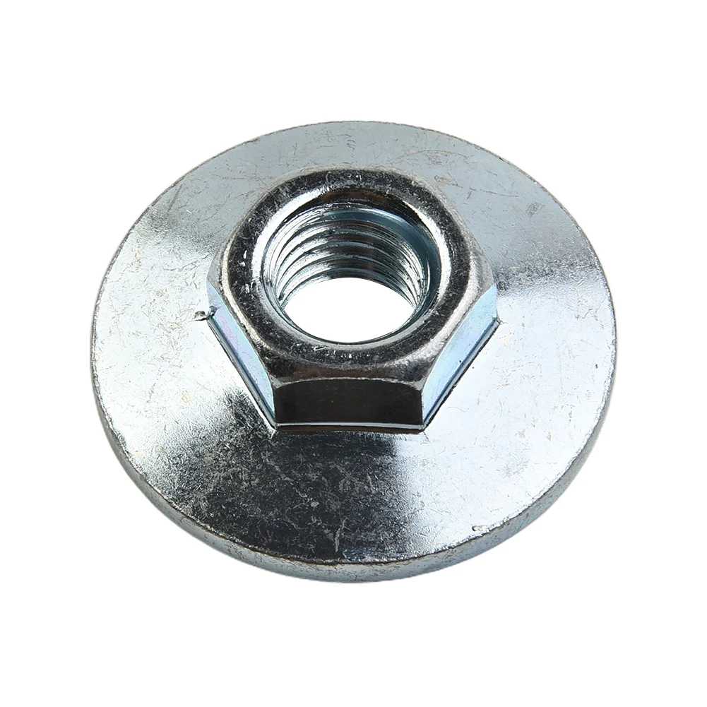 1Pcs M14s Hexagons Flange Nut For Angle Grinder Disc Quick Change Locking Flange Nut Quick Release Power Tools Accessories