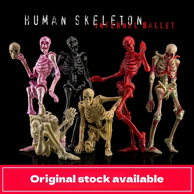 オリジナル在庫あり-万潮純正人体骨格生物学教室-1-12スケール-骨格完成品-可動関節アクションフィギュアモデル玩具