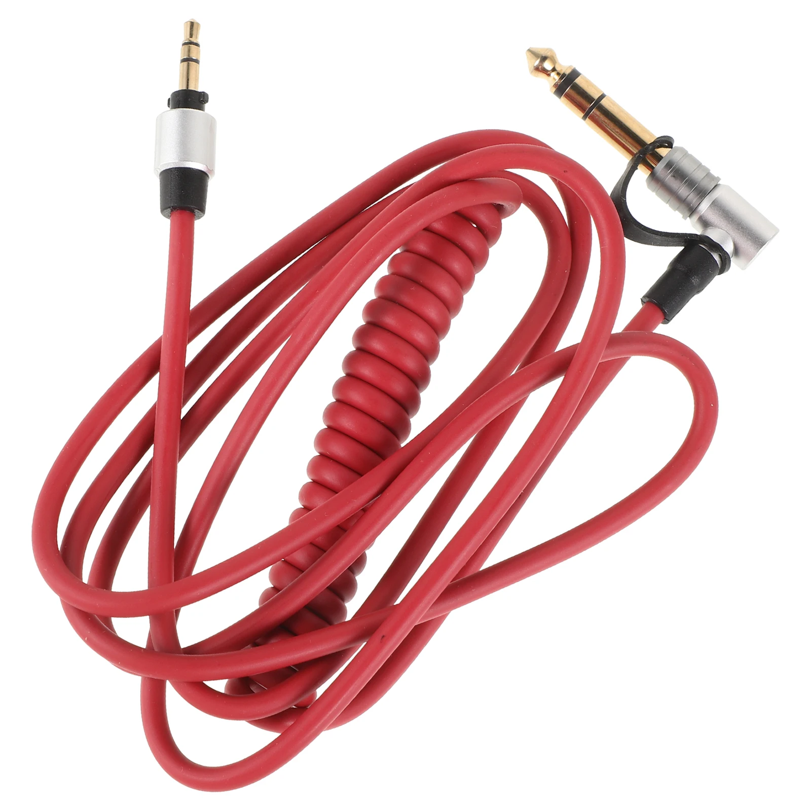 

1pcs Audio Line Coiled Guitar for Electric Bass Dual Purpose Connect Wire Speaker Cables Sound Adapter Instrument Cable Bass