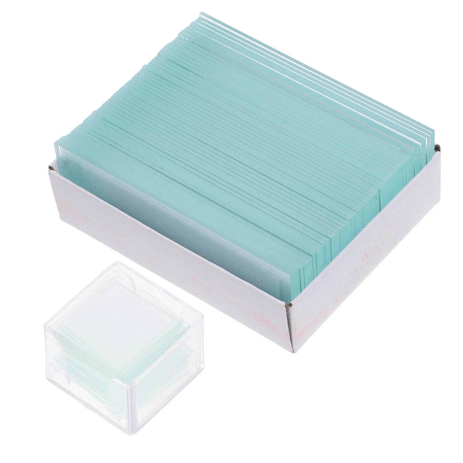 

Slide Lab Microscopy Slip Specimen Microscope Laboratory Glass Slides Cover for Square