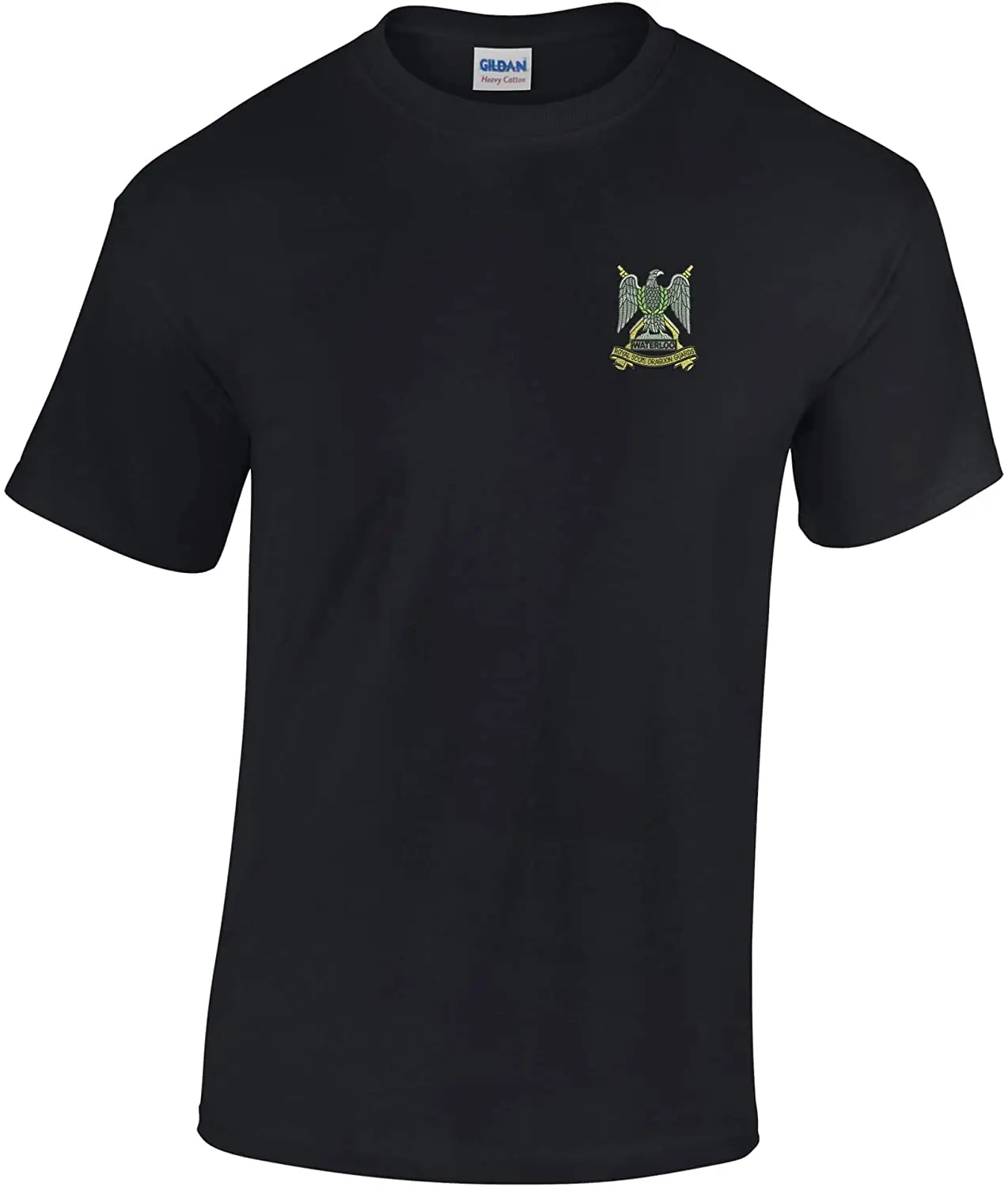 

Royal Scots Dragoon Guards Crest Printed T Shirt. Short Sleeve 100% Cotton Casual T-shirts Loose Top Size S-3XL