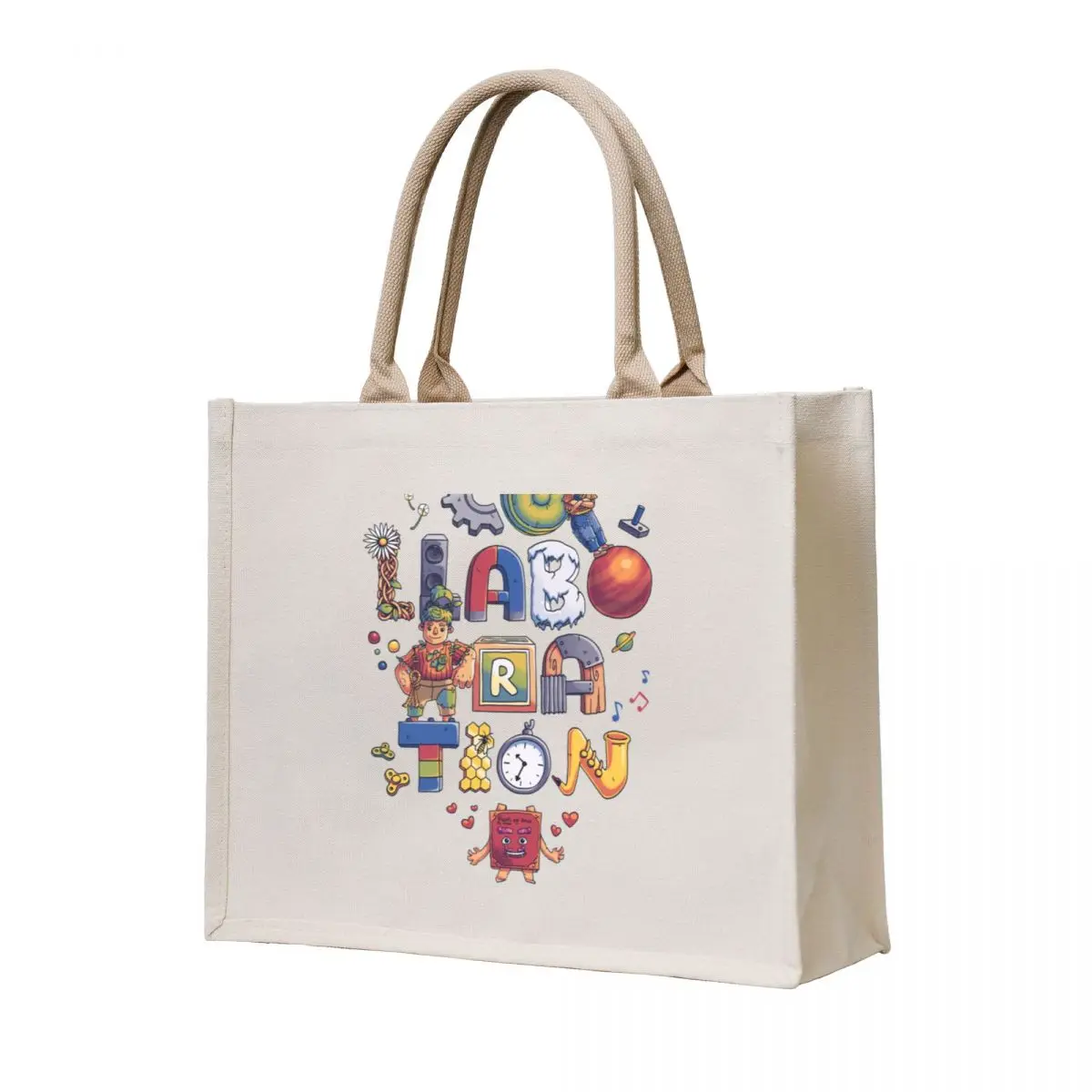 

Collaboration Cody, May, It Takes Two Tote Bag Lady bag Beach bag Eco tote