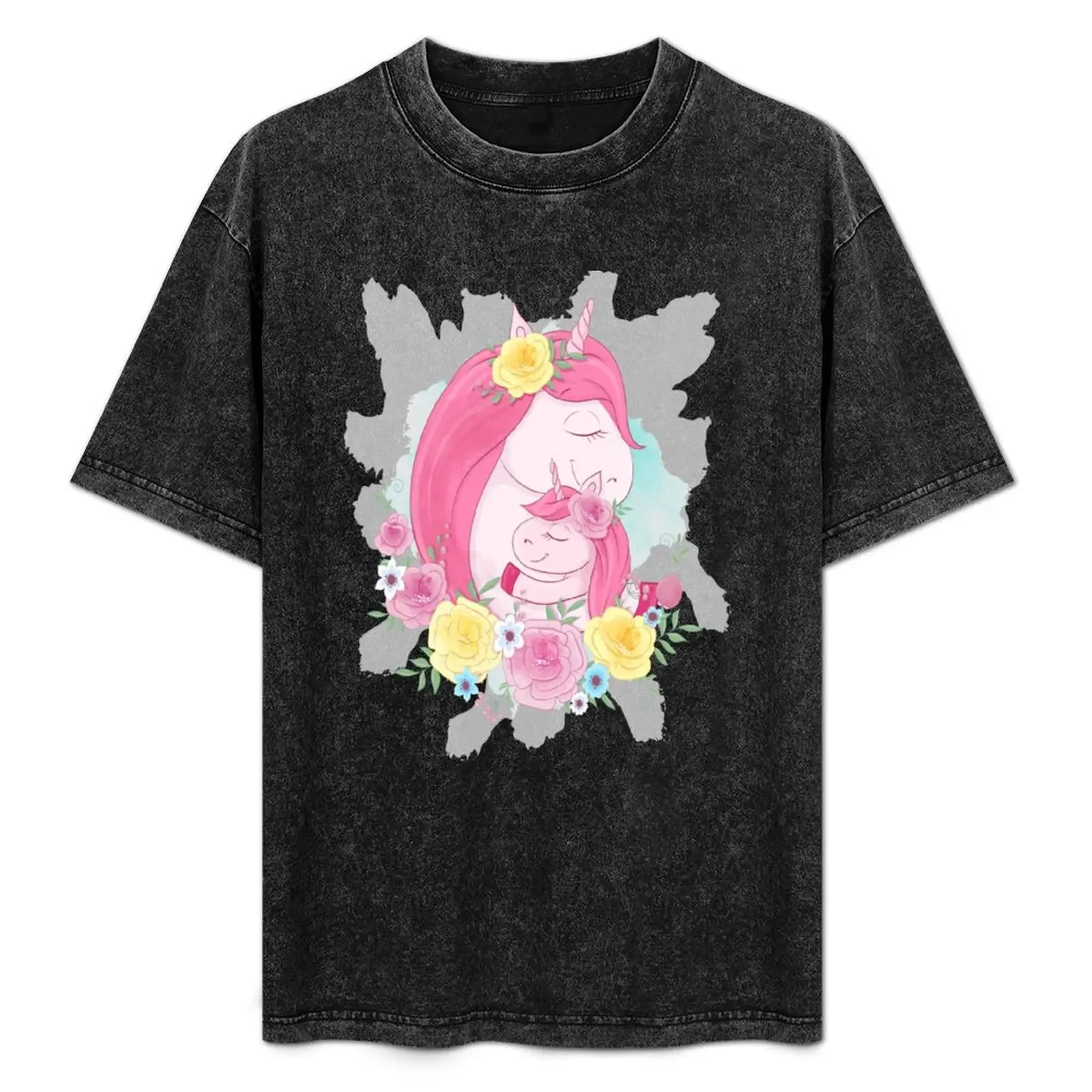 

Funny Mom unicorn and daughter: A cute fantasy shirt. T-Shirt hippie clothes sublime sweat shirts, men