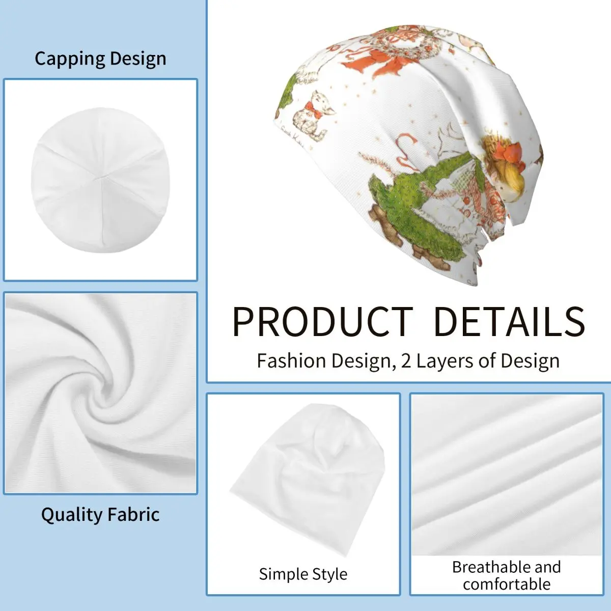 사라 케이 스윙 걸 남녀 공용 비니 모자 니트 보닛 모자 따뜻한 힙합 가을 겨울 야외 스컬리 모자