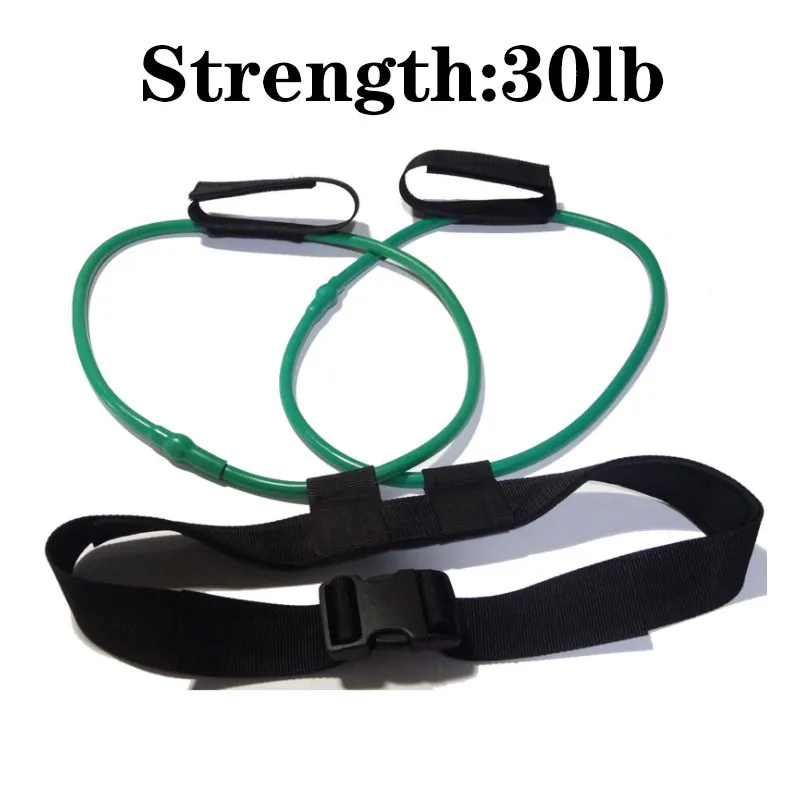 Home Fitness Pedal Pull Rope Bounce Training Elastic Rope Squat Adjustment Waist Belt Leg Hip Strength Training Device