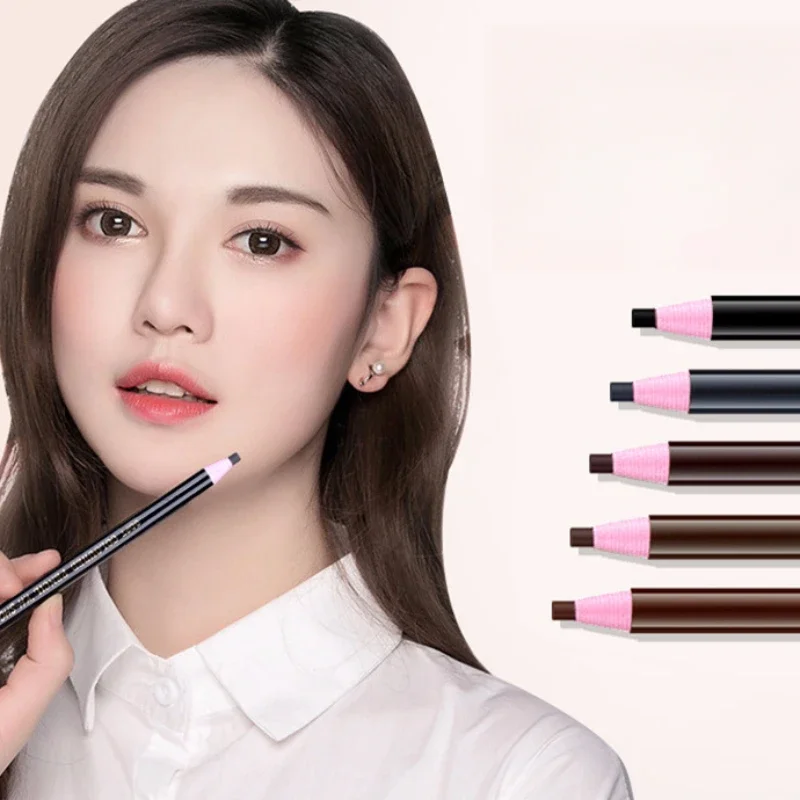 ดินสอเขียนคิ้วกันน้ํา Eyebrow Enhancers Long Lasting Brow เครื่องสําอาง Professional แต่งหน้าฉีกขาดดึงสายดินสอเขียนคิ้ว
