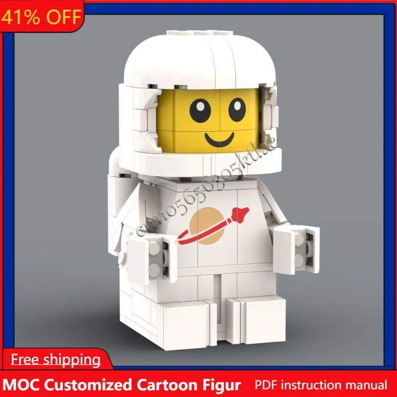 255Pcs Popular Space Series Character Spacebaby Tribute Figures Model Customize Puzzle Diy Creative Ideas Kid Toy Birthday Gifts
