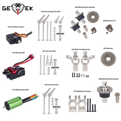 RC Car Brushless Metal Upgrade Parts Motor Gear Drive Shaft Esc for 1/16 SCY 16101 16102 16103 16201 Pro
