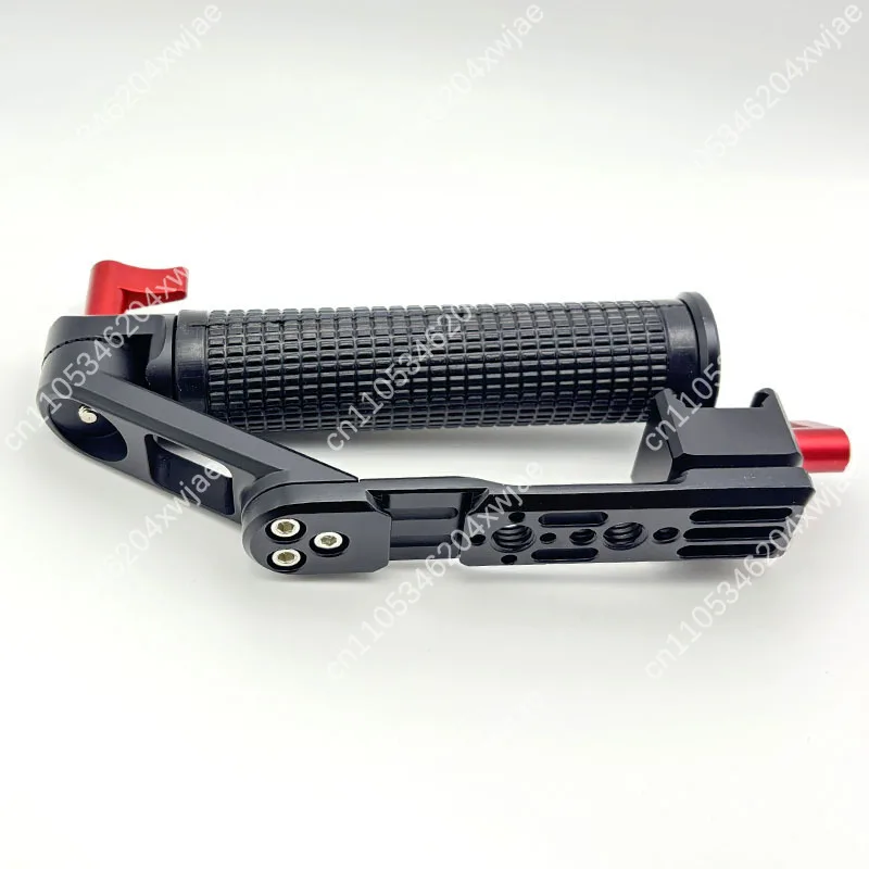 Aluminum Alloy Sling Handle Grip Quick Release with Cold Shoe for Camera Gimbal Stabilizer Arm