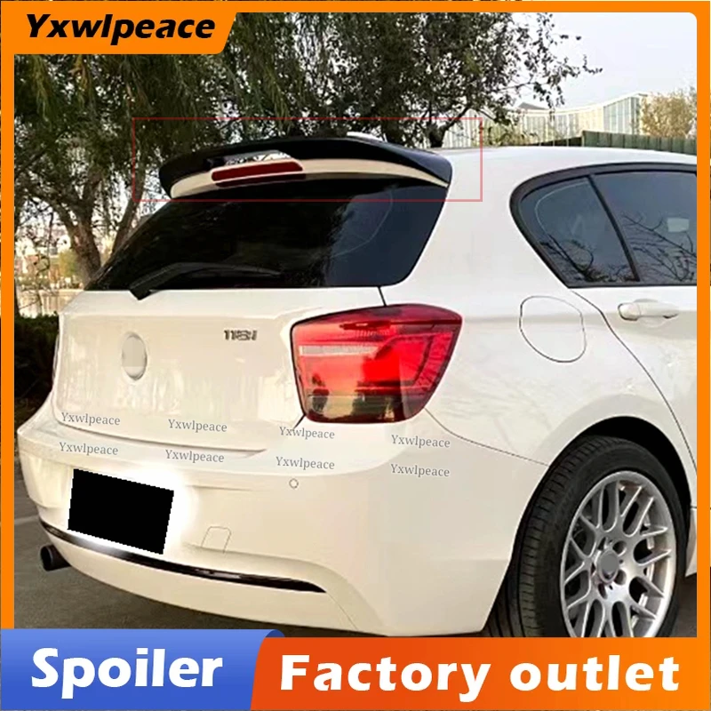 

For BMW 1 Series F20 2012-2018 Spoiler 120i 118im 135i 116i M135i ABS Plastic Rear Roof Spoiler Trunk Wing Body Kit Accessories