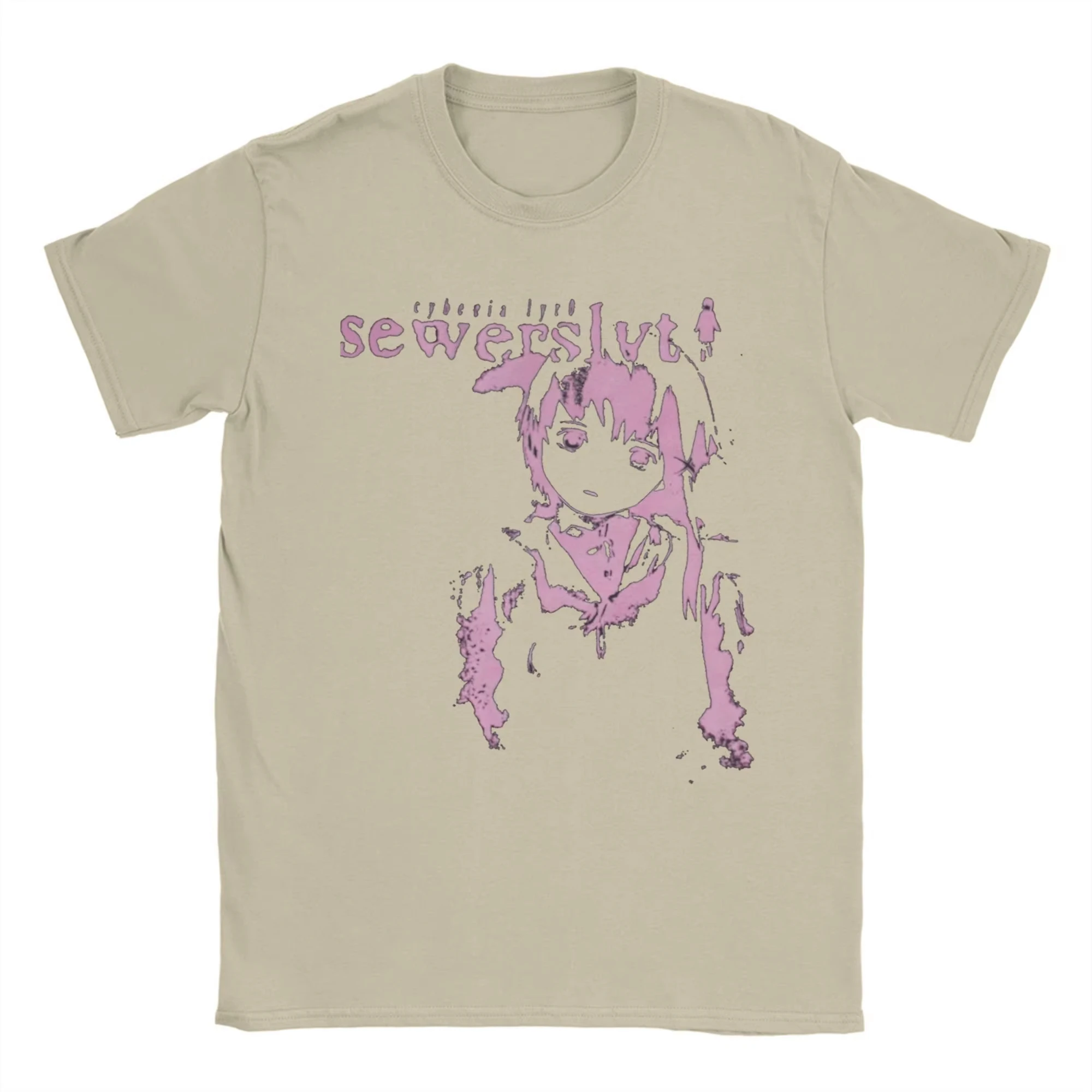 Vintage Sewerslvt Schizofrenia Grafik T-Shirt Unisex Reine Baumwolle Kurzarm Harajuku Streetwear Casual Oberteil – Detail 7