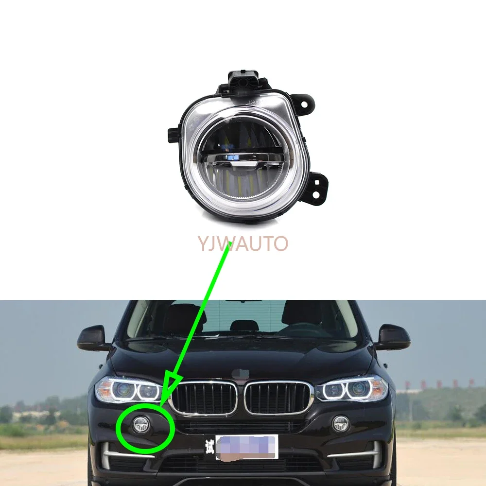 

Противотуманные фары для BMW F18 520Li 525 528 530Li 2014 2015 2016, передние противотуманные фонари в решетке бампера, комплект для вождения