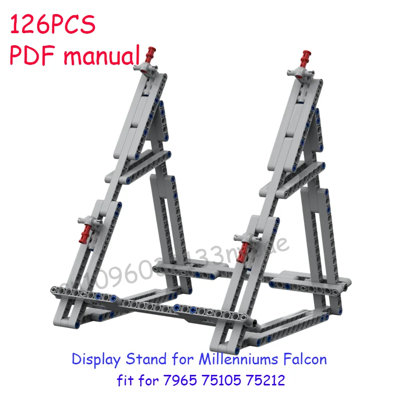 MOC Display Stand geschikt voor 75105 75155 75156 75192 75212 75243 75244 75249 75256 75257 75273 75292 75300 75301 Model Speelgoed Tonen