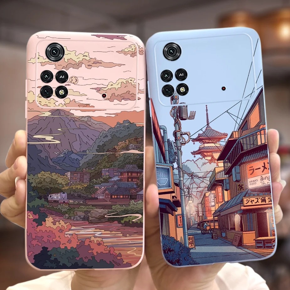 For Xiaomi Poco M4 Pro 4G Case Cute Fashion Artronauts Cartoon Cover Soft TPU Phone Case For Xiaomi Poco X4 Pro PocoM4 5G Bumper