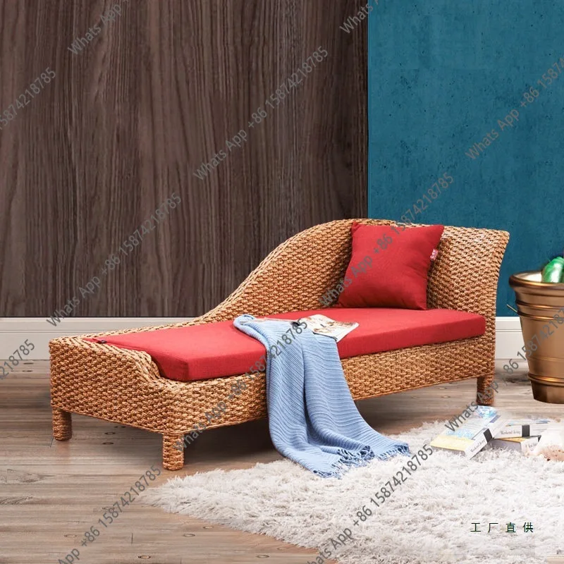 

Bedroom balcony concubine recliner single rattan sofa concubine small apartment concubine bed simple bedside beauty couch
