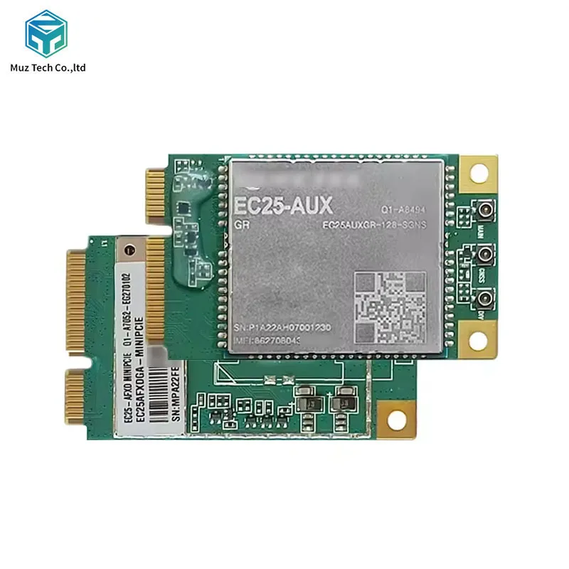 

EC25AUXGR-MINIPCIE 4G LTE Cat 4 module EC25-AUX Support GPS BDS GLONASS GALILEO QZSS For Latin America Australia New Zealand