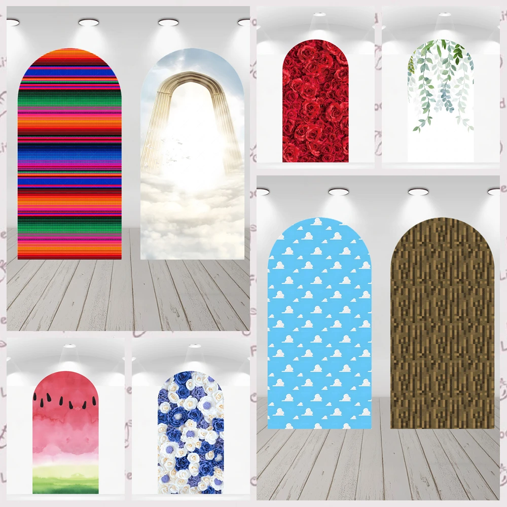 

Тематический фон для фотосъемки в виде арки на заказ, украшения для свадьбы и детского дня рождения, реквизит для фотостудии, предоставленный