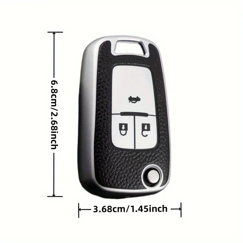 Suitable for Volkswagen, Opel Astra, Insignia, Skoda Rapid, Citroen C-Meriva, Mokka, Chevrolet Cruze, Captiva, Orlando, Holden - Soft Tpu Key Case Protective Cover - Compatible with Various Car Models