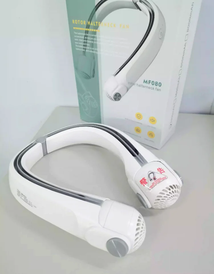 IFINE 2024, лучшая цена, портативный шейный вентилятор, перезаряжаемый безлопастной турбо-охлаждающий подвесной вентилятор, электрический источник, пластик, Новое поступление
