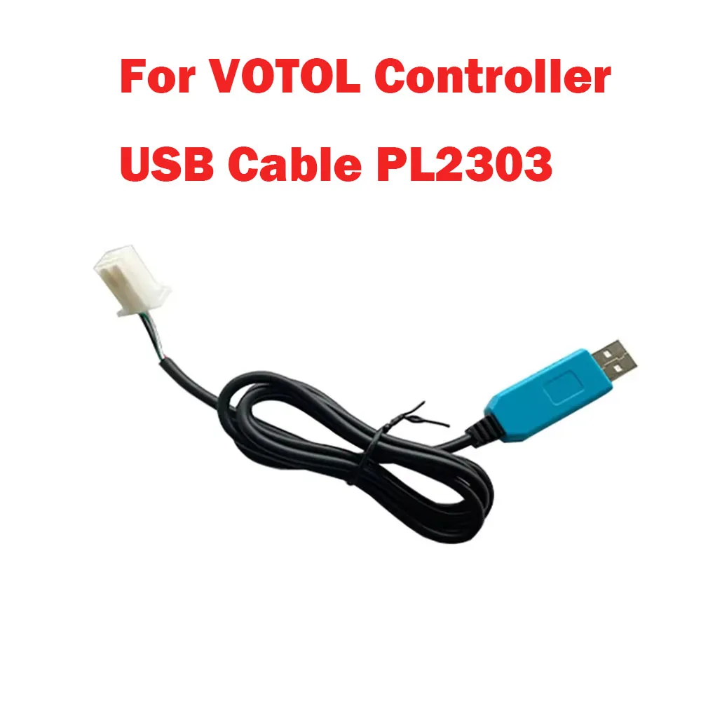 

For VOTOL Controller EM30 EM50 EM80 EM100 EM150 5V Programming USB Cable PL2303 Parameter Adjustment Tool