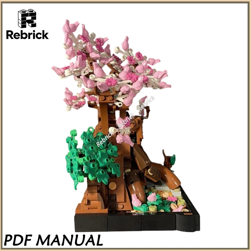 Great Deku Tree Giant Ancient Tree Building Blocks Set, Detailed Fantasy Forest Tree Model For Adult Hobby Enthusiasts