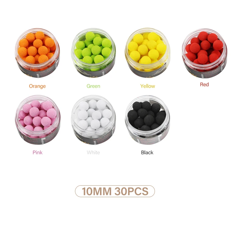 Mosodo Carp Fishing Boilies Float Beads Eva Pop Up 10mm 12mm 14mm Tasteless Bait 32pcs 30pcs 26pcs Popup Lure Fishing