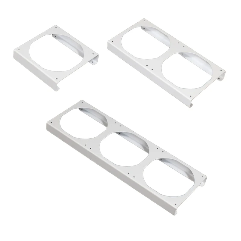 G6DD Metal 12cm Fan Raising Platform 25mm Height Computer Cooling System Upgrades Bracket