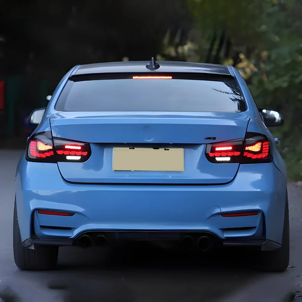 

For BMW 3 Series F30 316i 318i 320i 325i 330i 2013-2019 LED Car Taillights Assembly Upgrade Dragon scale Taillight Accessories