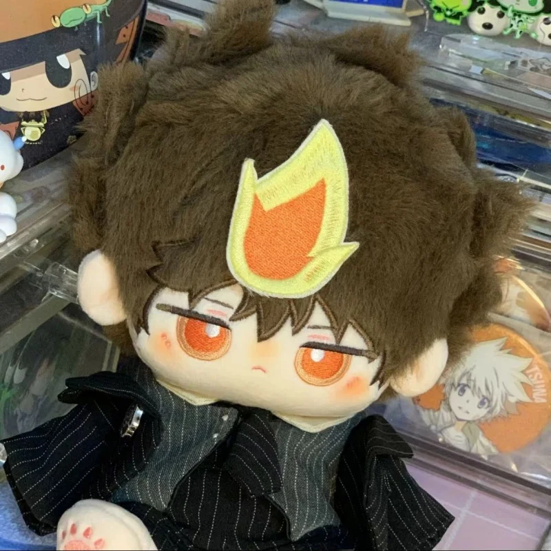 Anime Sawada Tsunayoshi HITMAN REBORN! 20cm Nude Body Plush Doll Toys Soft Stuffed Plushie a7765