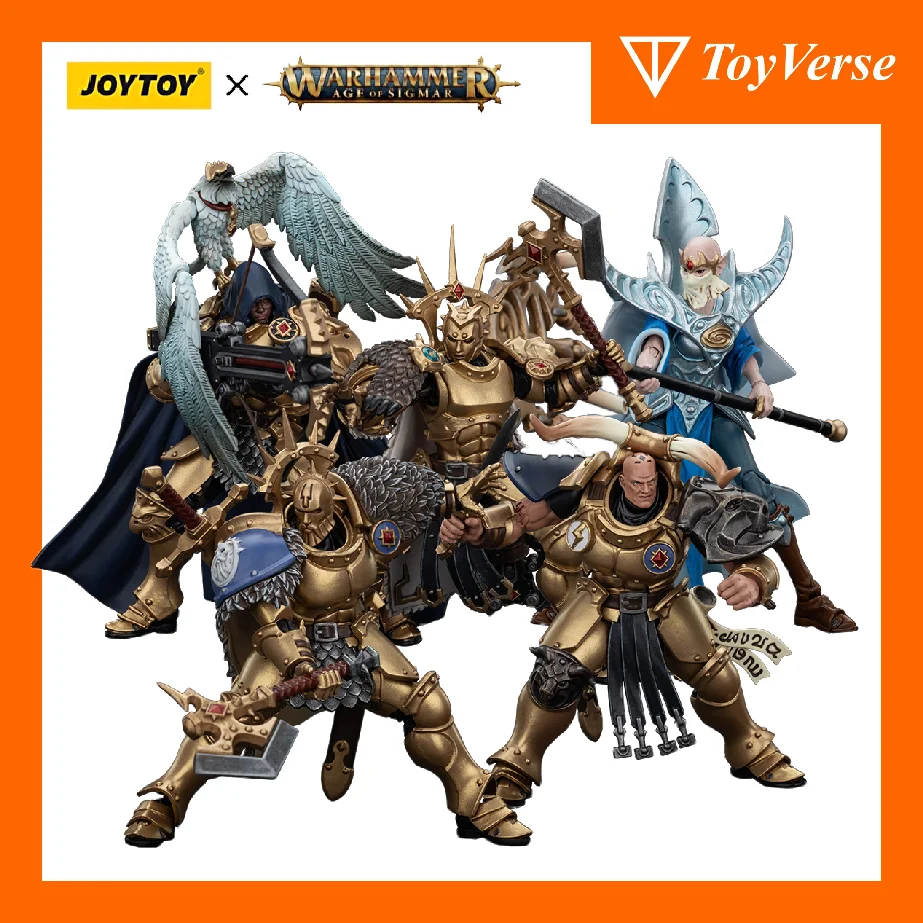 

TOYVERSE JOYTOY Stormcast Eternals Blacktalons 5PCS Warhammer Age of Sigmar Action Figure Set 1/18 – In Stock