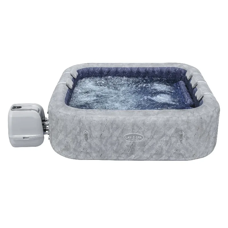 Jacuzzi Inflable Inteligente y Eficiente Energéticamente Lay-Z-Spa San Francisco 6001Q con Control por Aplicación para 5-7 Personas