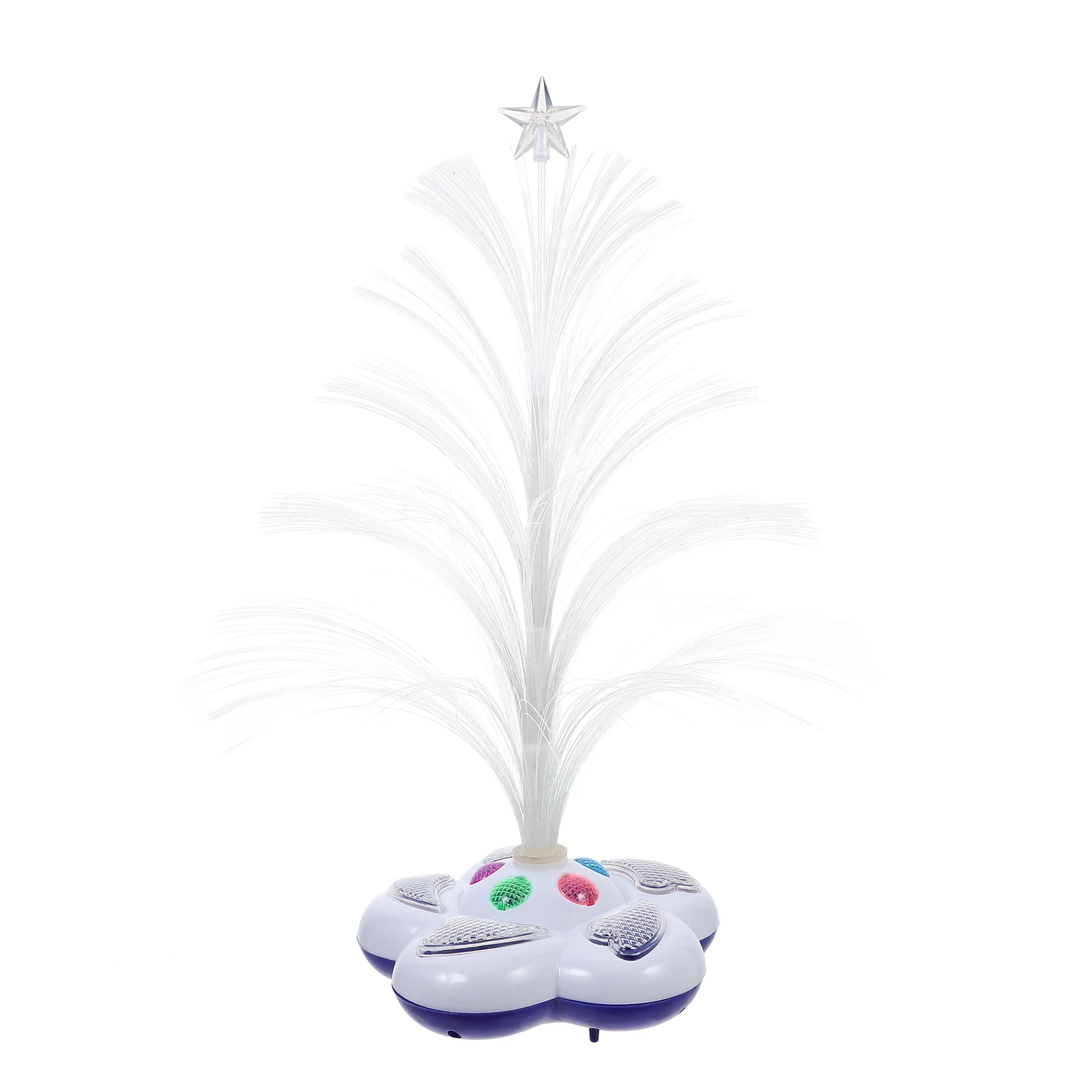 

Fiber Optic Mini Christmas Tree Light Color Changing Sparkle Branches Ideal Decoration Gift Bedroom Home Bars Cafes Restaurants