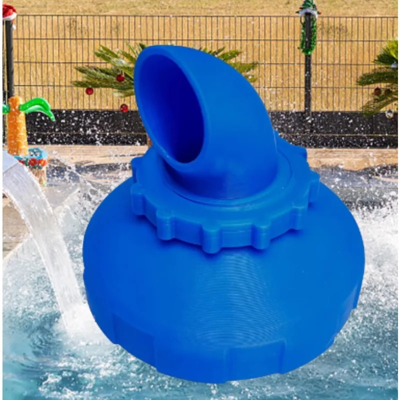 Swimming Pool Nozzle Can Rotate 360 Degrees, Suitable for Swimming Pool Outlet Ventilation Accessories Reflux Plastic Nozzle