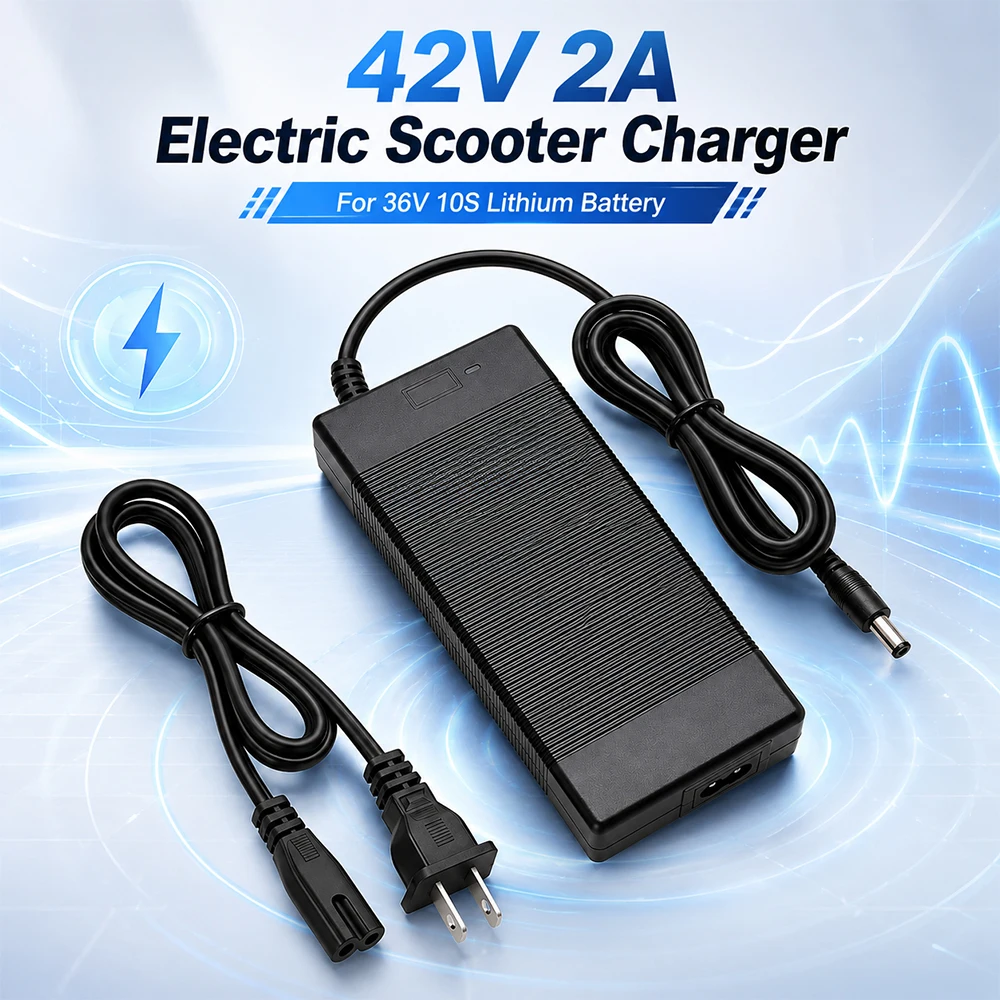 42V 2A Electric Bike Scooter Charger Compatible with Jetson Bolt Pro/Adventure/Metro/Journey/LX10/Atlas/J5/J8 JY-420150