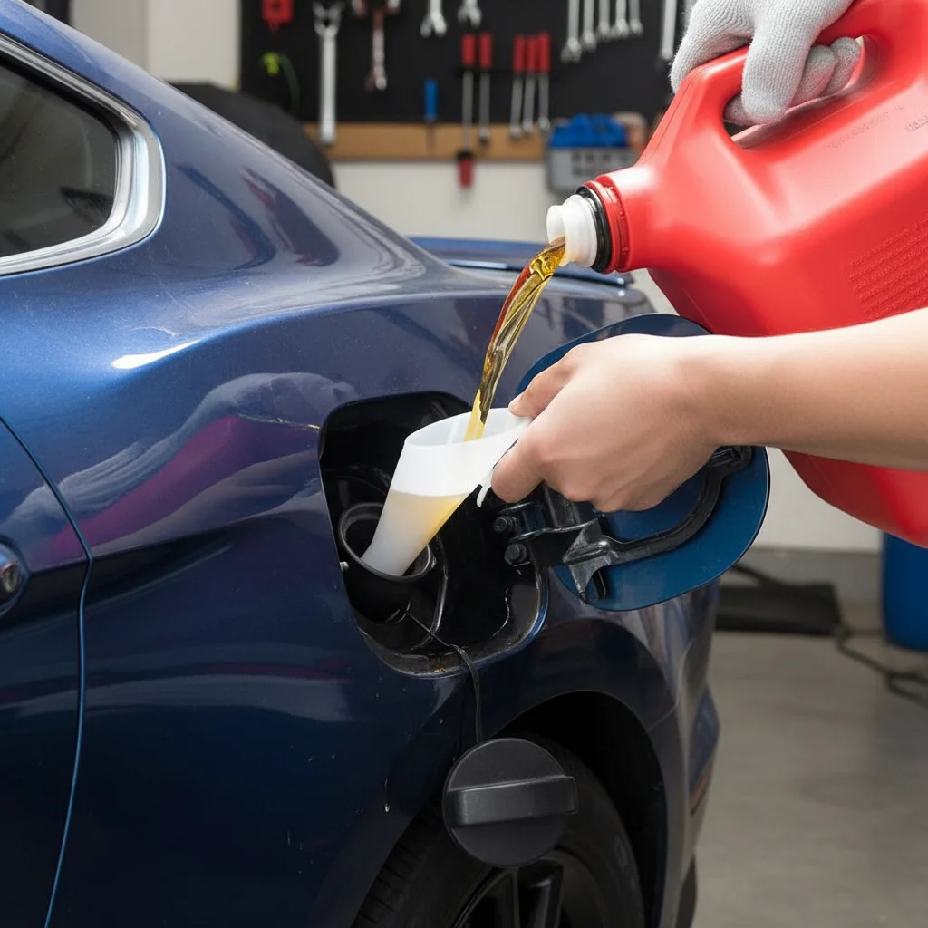 Car Petrol Fuel Filler Funnel Tube Oil-proof and Highly Efficient Refuel Car Filling Spout Adapter Tube For Ford etc  Accessory