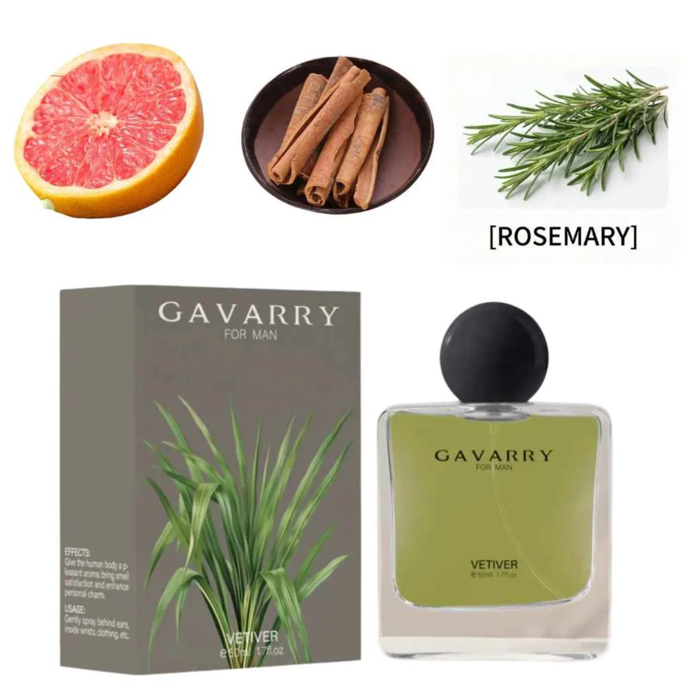 

Niche Green Leaf Vetiver Perfume Woody Rich Aroma Fresh Rose Lemon Scent Long Lasting For Men Women Him & Her homme