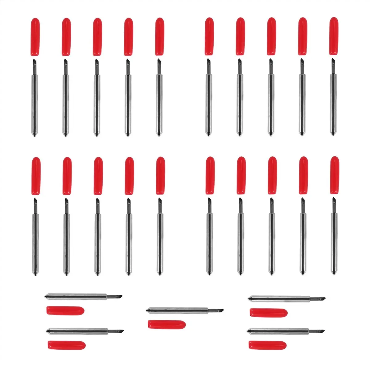 2026 New 25Pcs 45 Degree for Cutting Plotter Vinyl Cutter Knife Blade Blade High Hardness Carbide Machine Tool