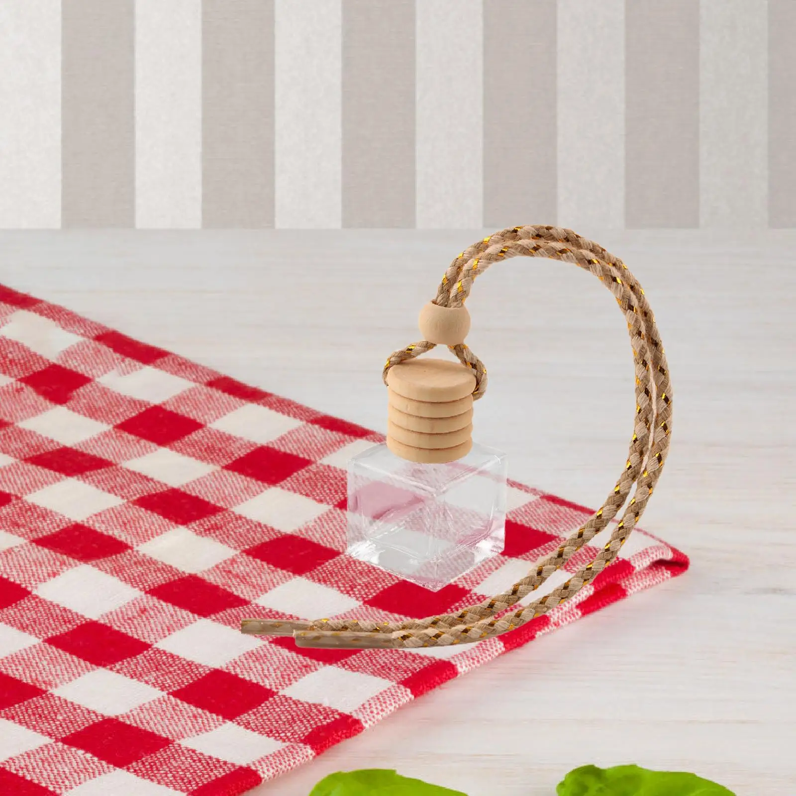 Car Air Freshener Bottle Refillable 10ml Clear Essential Oil Diffuser Bottle