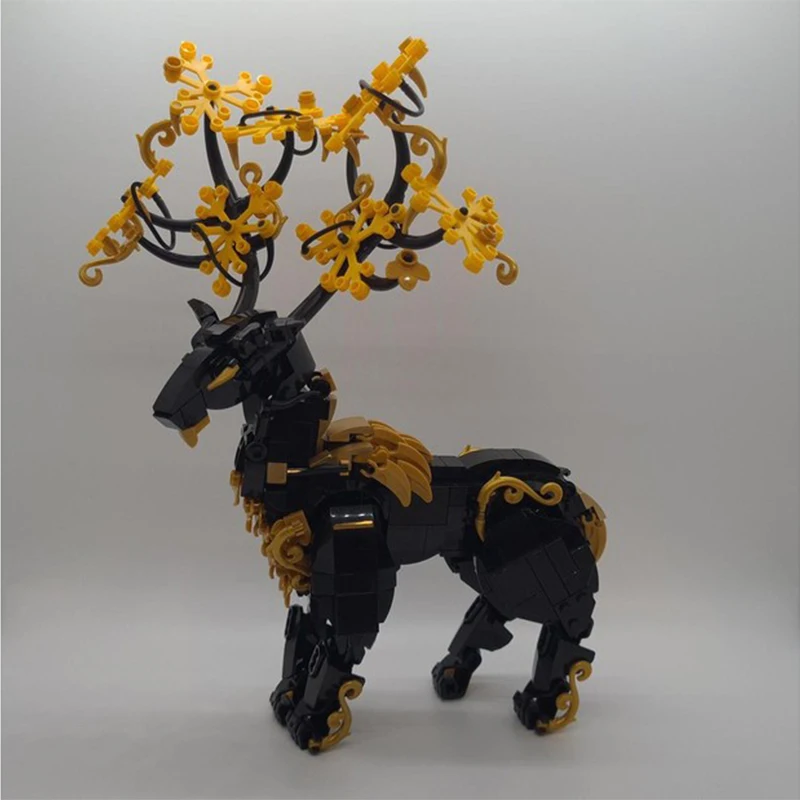 

433pcs MOC Cernunnos Building Block Christmas Gift Inspires Unlimited Creativity Building Set asy-to-Start Beginner Friendly Kit