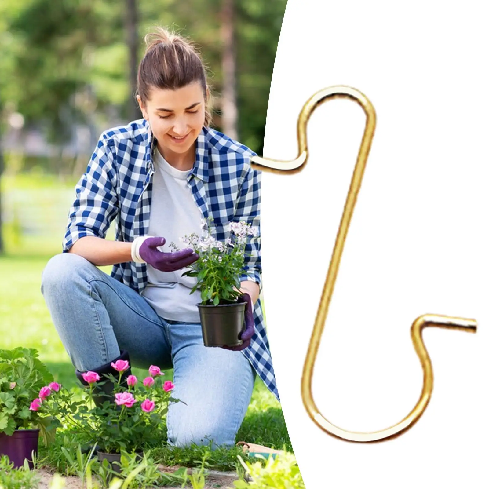 Plant Support Structures Cucumber Hooks Set Of 50 Metal Garden Turtle Shell Leaf Plant Support Stabilizer For Cucumber Grape