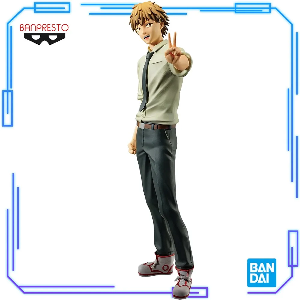 

In Stock Bandai Original Genuine Banpresto Anime Chainsaw Man Chain Spirits Vol.1 Denji 16cm Collections Model Toy Figures Gift