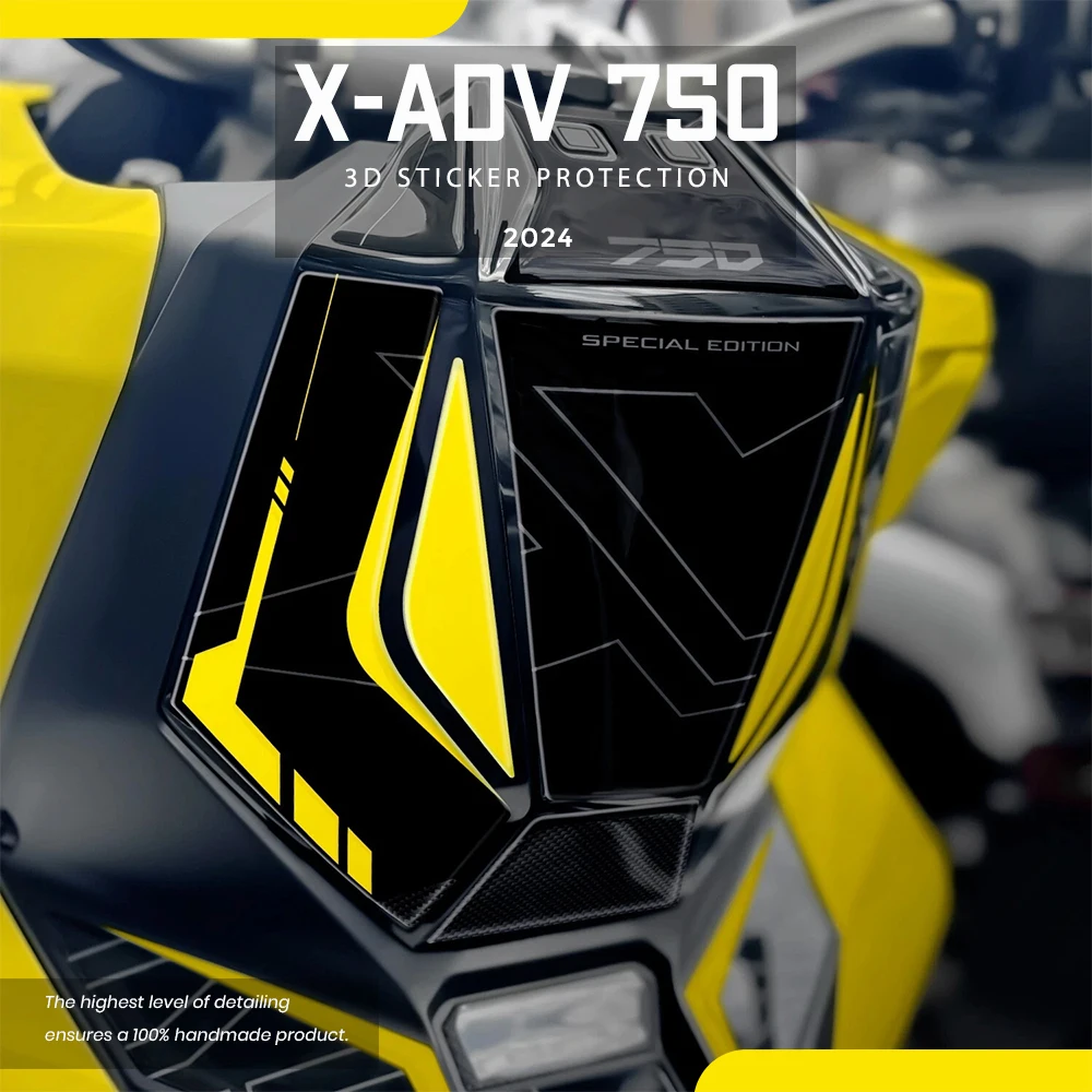 

Аксессуары для xadv 750 2025, комплект наклеек на зону зажигания, 3D эпоксидная наклейка для мотоцикла, защита для X-ADV 750 X ADV 750 2025 2026