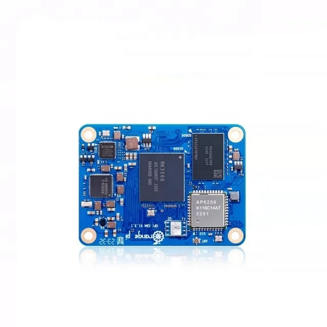 Orange Pi Compute Module 4 CM4 Core Board 1GB/2GB/4GB/8GB LPDDR4/4X RK3566 64 Bit Cortex-A55 Processor 8GB/32GB/64GB EMMC Flash