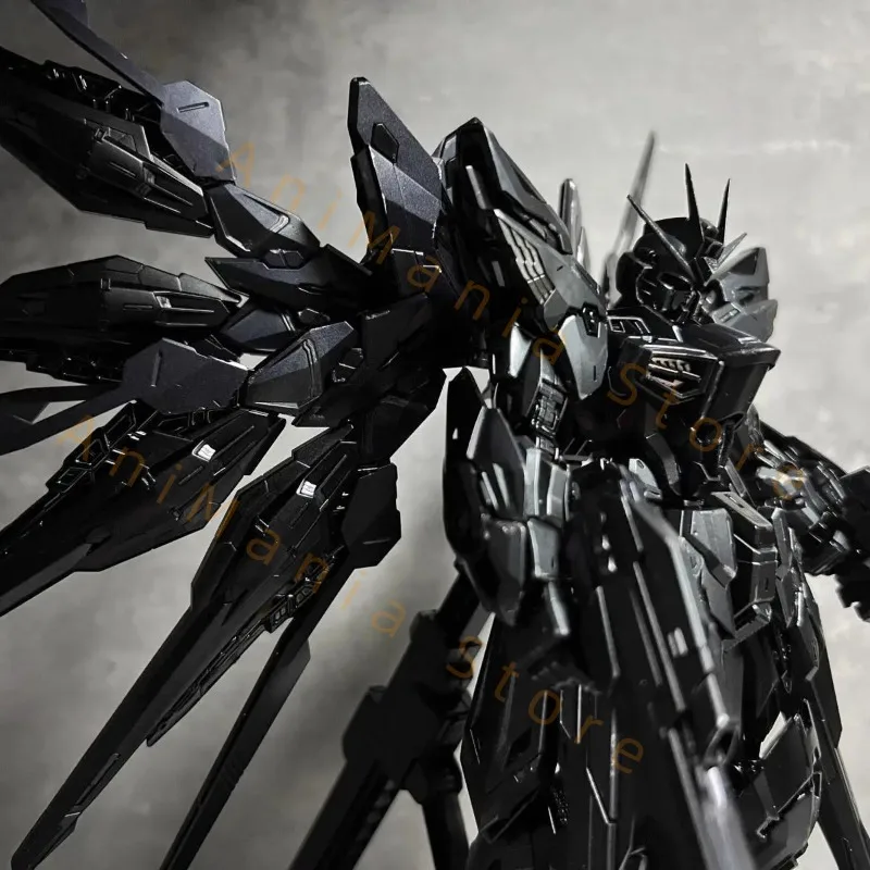 

In Stock PIANXIN Strike Freedom MG 1/100 MGEX Assembly Model Kit Midnight Coating Action Figure Plastic Model Toys Kids Gift