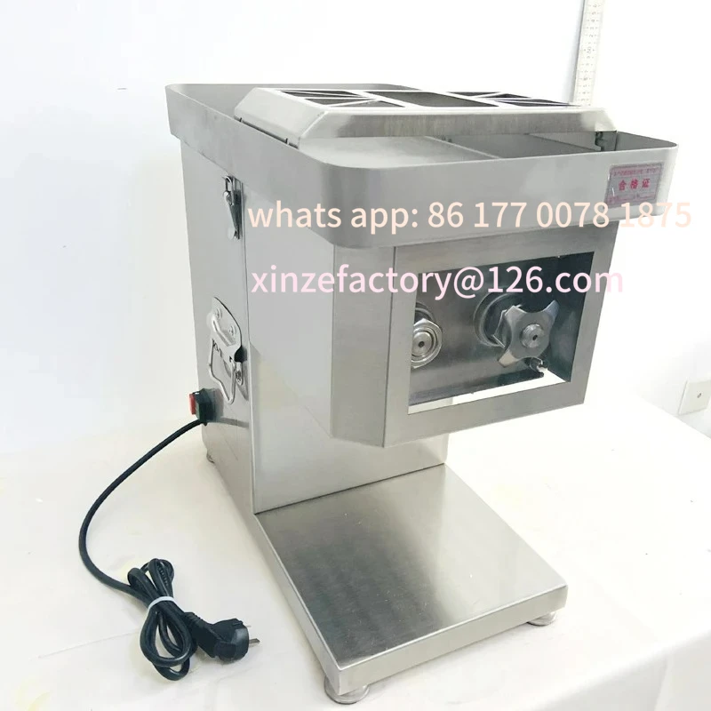 Customizable Electric Meat Slicing Shredding Dicing Machine  Kitchen Quick Cutting Machine for Fresh Meat