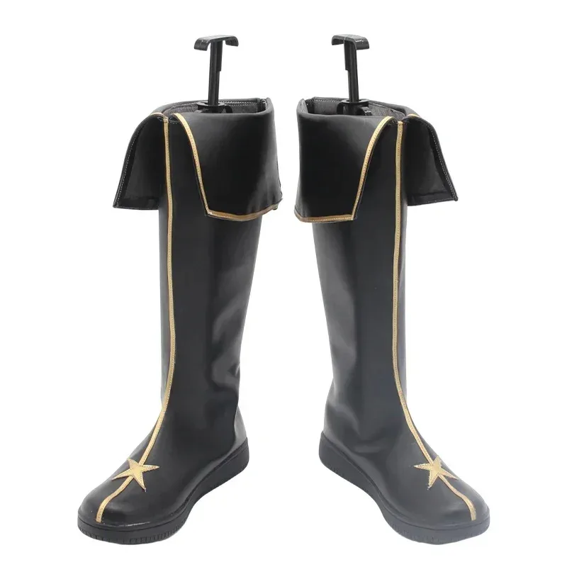 2025 aaa RealCos 애니메이션 로젠 메이든 소세이세키 게임 PU 가죽 신발 할로윈 카니발 부츠 코스프레 소품 맞춤 제작